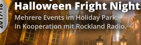 Mehrere Events im Holiday Park. In Kooperation mit Rockland Radio.